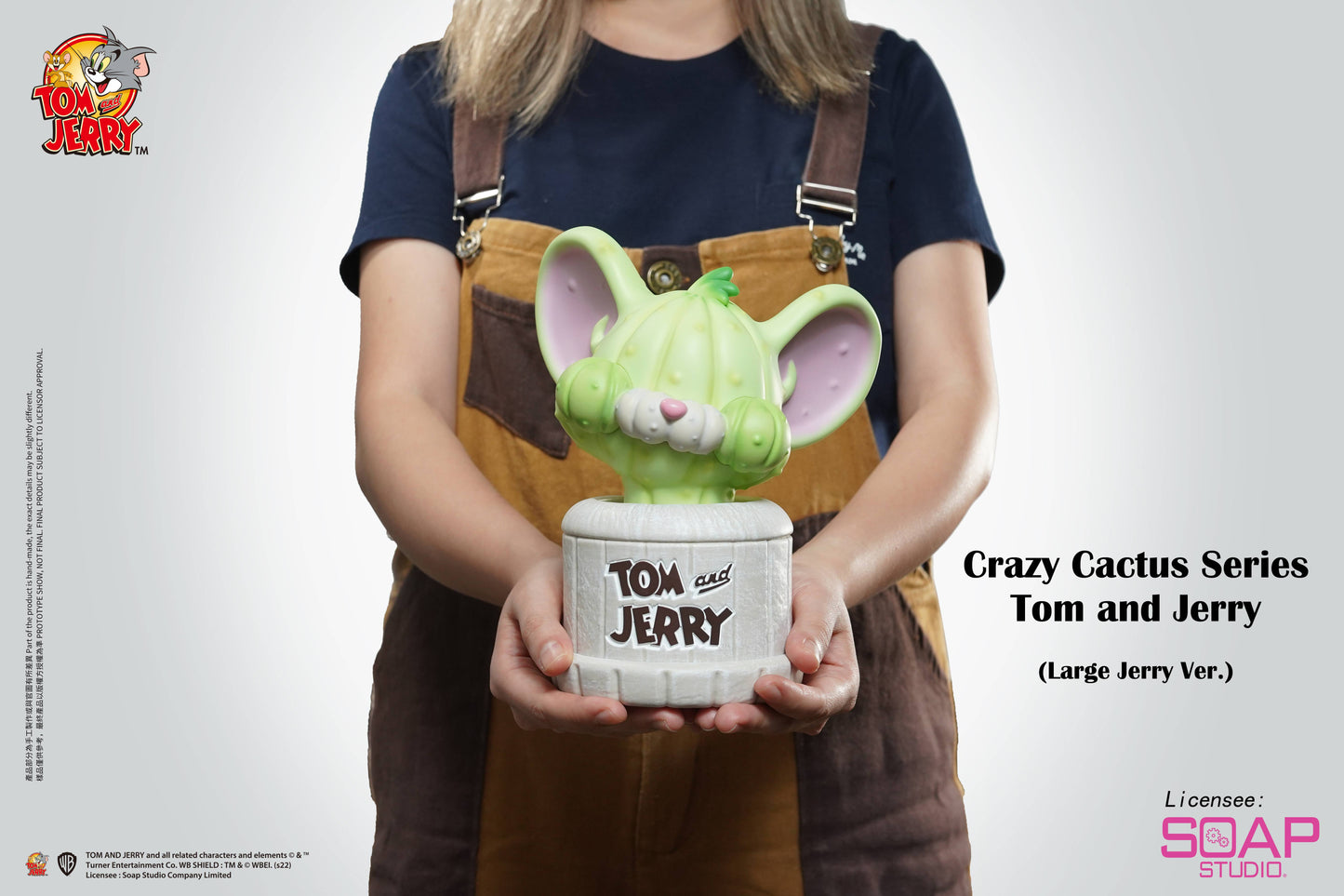 CA273  Tom and Jerry – Crazy Cactus Figure (Large Jerry Ver.)