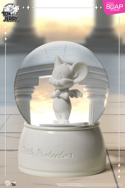 CA323   Tom and Jerry - Guardian Jerry Snow Globe