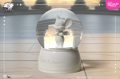 CA323   Tom and Jerry - Guardian Jerry Snow Globe