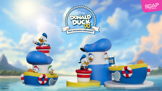 Disney Donald Duck's Boat Stackable Ornaments