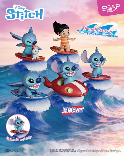 DY823A (推出日期: 2026年第二季) 迪士尼史迪仔款衝浪系列盲盒 Disney Stitch Surfing Wobbler Blind Box