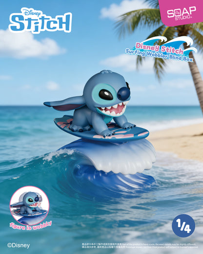 DY823A (推出日期: 2026年第二季) 迪士尼史迪仔款衝浪系列盲盒 Disney Stitch Surfing Wobbler Blind Box