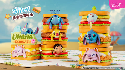 DY816  Disney Stitch Sandwich Stacker(6pcs/set)