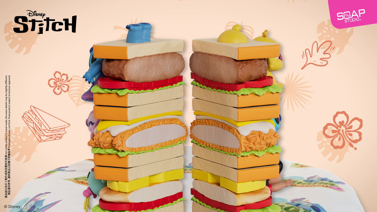 DY816  Disney Stitch Sandwich Stacker(6pcs/set)