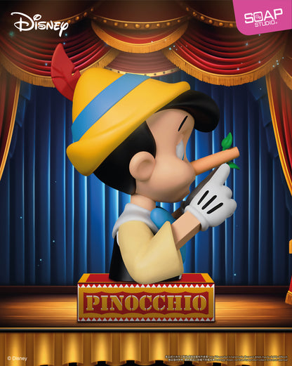 DY910  Disney Pinocchio Lying Mini Bust