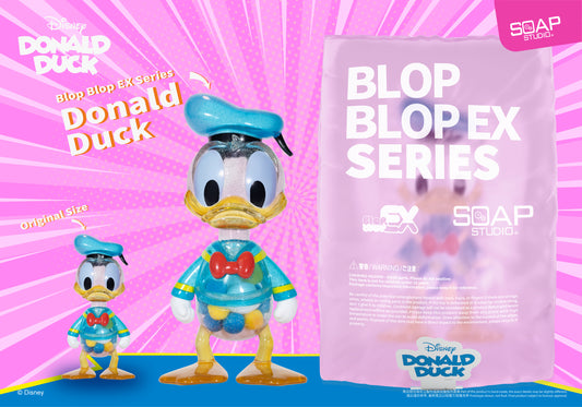 DY121   Disney Donald Duck Blop Blop EX Figure