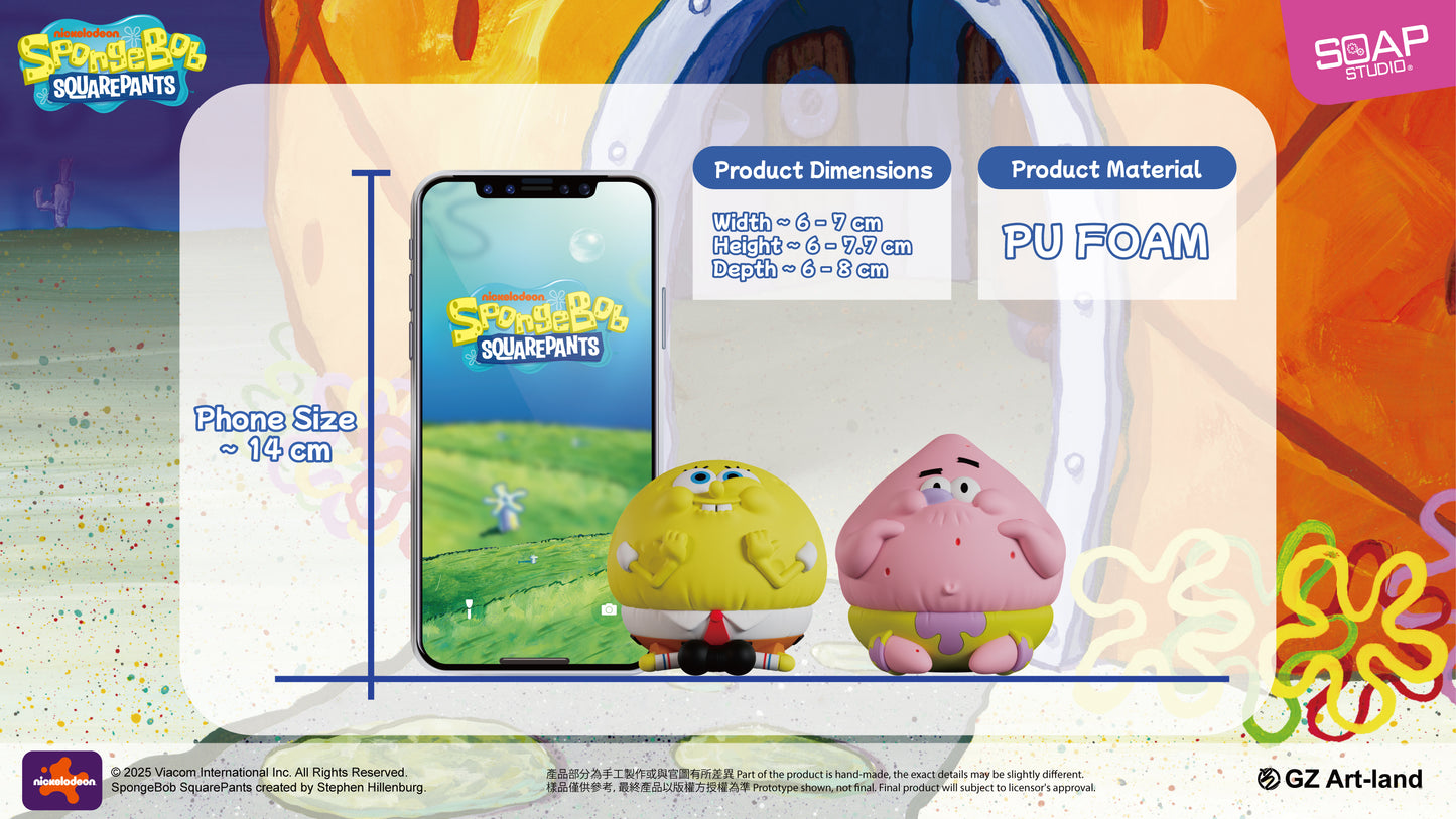 NS802A (推出日期: 2026年3月)海綿寶寶壓力球 SpongeBob SquarePants Stress Ball Blind Box