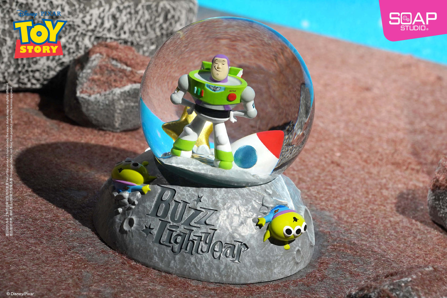 PX309 Disney Pixar Toy Story Buzz Lightyear Snow Globe