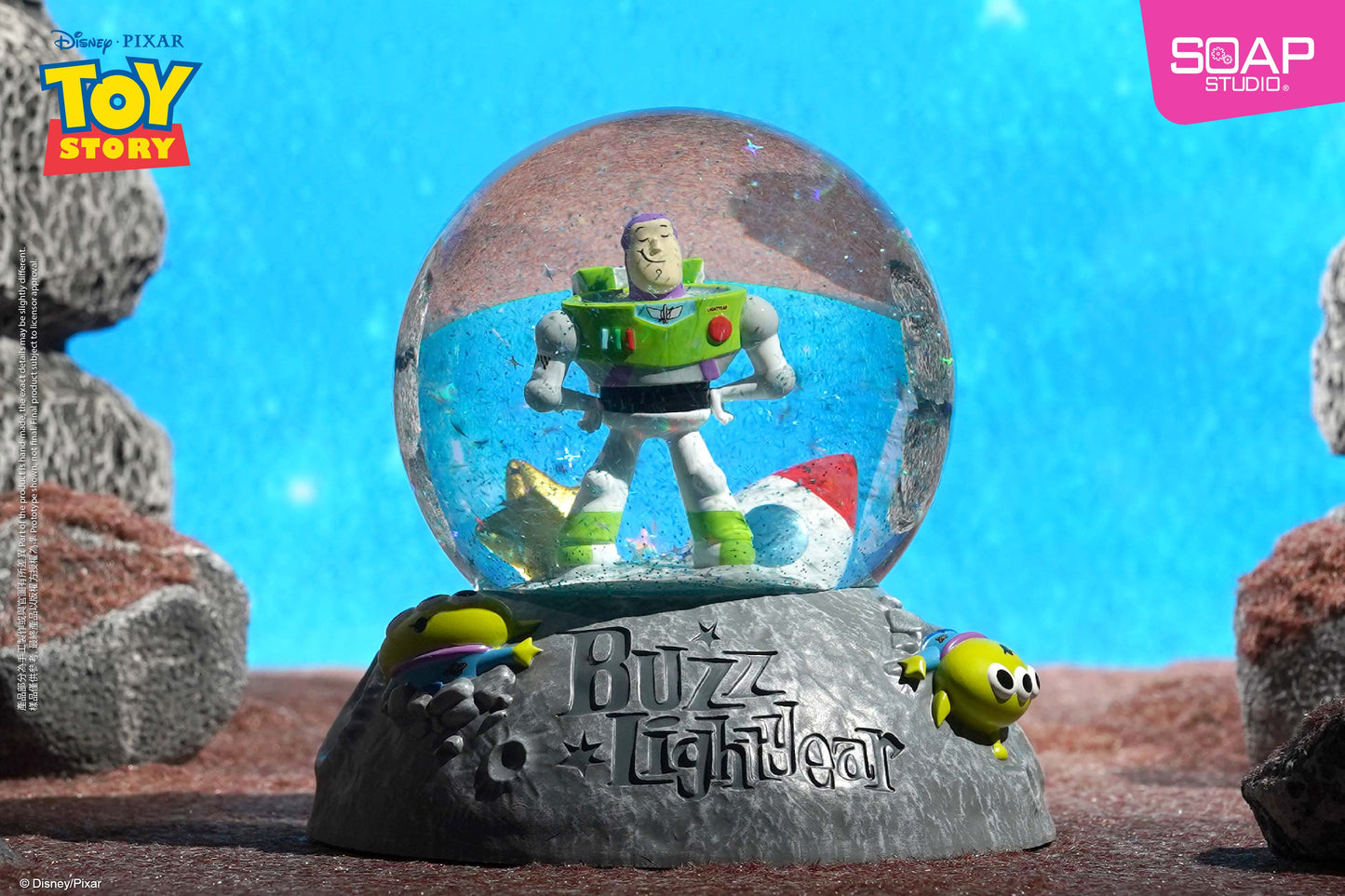 PX309 Disney Pixar Toy Story Buzz Lightyear Snow Globe