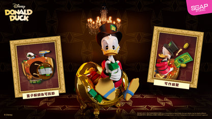 DY124  Disney Scrooge McDuck Money Sofa Figure