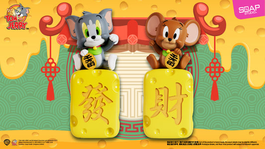 CA446-CA447 Tom and Jerry Maneki-neko Ornament (Tom / Jerry)